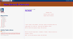Desktop Screenshot of newbooksmaterials.blogspot.com