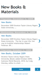 Mobile Screenshot of newbooksmaterials.blogspot.com