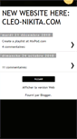 Mobile Screenshot of cleo-nikita.blogspot.com