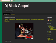 Tablet Screenshot of djblackgospel.blogspot.com