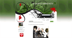 Desktop Screenshot of kyogeneriz.blogspot.com