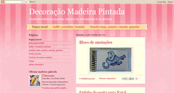 Desktop Screenshot of oficinamadeirapintada.blogspot.com