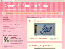 Tablet Screenshot of oficinamadeirapintada.blogspot.com