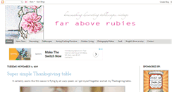 Desktop Screenshot of anita-faraboverubies.blogspot.com