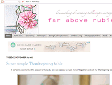 Tablet Screenshot of anita-faraboverubies.blogspot.com