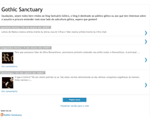 Tablet Screenshot of gothicsantuario.blogspot.com
