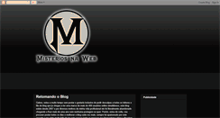 Desktop Screenshot of misteriosnaweb.blogspot.com