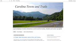 Desktop Screenshot of carolinatrails.blogspot.com