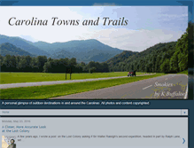 Tablet Screenshot of carolinatrails.blogspot.com