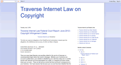 Desktop Screenshot of dozierinternet-law.blogspot.com