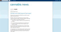 Desktop Screenshot of cannabisnews24.blogspot.com