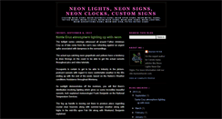 Desktop Screenshot of myneonlights.blogspot.com