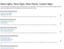 Tablet Screenshot of myneonlights.blogspot.com