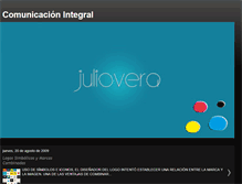 Tablet Screenshot of juliovera300.blogspot.com