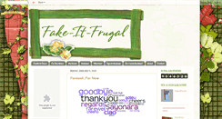 Desktop Screenshot of fakeitfrugal.blogspot.com