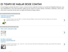 Tablet Screenshot of estiempodehablardesdecomitan.blogspot.com
