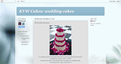 Desktop Screenshot of kvwcakes.blogspot.com