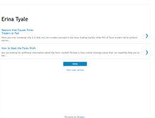 Tablet Screenshot of erinatyale.blogspot.com