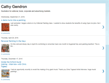 Tablet Screenshot of cathygendron.blogspot.com