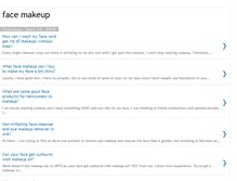 Tablet Screenshot of face-makeup-nh.blogspot.com