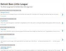 Tablet Screenshot of detroit-bees.blogspot.com