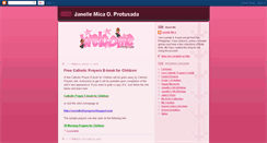 Desktop Screenshot of janellemica.blogspot.com