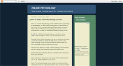 Desktop Screenshot of online-psychology.blogspot.com