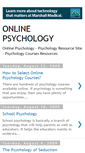 Mobile Screenshot of online-psychology.blogspot.com