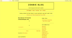 Desktop Screenshot of clickzombiesblog.blogspot.com