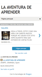 Mobile Screenshot of laventuradeaprender.blogspot.com