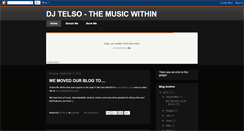 Desktop Screenshot of djtelsomusic.blogspot.com