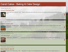 Tablet Screenshot of candicakes-bakingdesign.blogspot.com