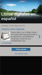 Mobile Screenshot of librosdigitalesenespaniol.blogspot.com