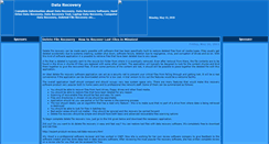 Desktop Screenshot of complete-data-recovery.blogspot.com