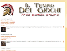Tablet Screenshot of iltempiodeigiochi.blogspot.com