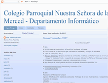 Tablet Screenshot of colegioparroquiallamerced.blogspot.com