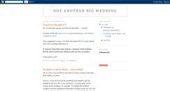 Desktop Screenshot of notanotherbigwedding.blogspot.com