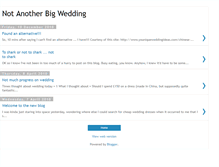 Tablet Screenshot of notanotherbigwedding.blogspot.com