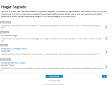 Tablet Screenshot of hogarsagrado.blogspot.com