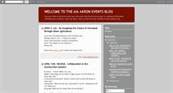 Desktop Screenshot of aiaakron.blogspot.com