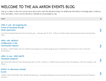 Tablet Screenshot of aiaakron.blogspot.com