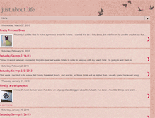 Tablet Screenshot of justaboutourlife.blogspot.com