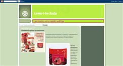 Desktop Screenshot of kawa-i-herbata.blogspot.com