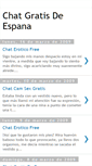 Mobile Screenshot of chat-gratis-de-espana-u4o.blogspot.com