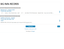 Tablet Screenshot of bigpaparecords.blogspot.com