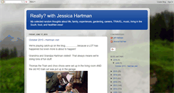 Desktop Screenshot of jessicalhartman.blogspot.com