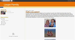 Desktop Screenshot of loupeblog.blogspot.com
