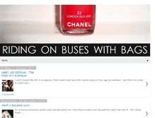 Tablet Screenshot of buseswithbags.blogspot.com