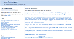 Desktop Screenshot of findveganrecipes.blogspot.com