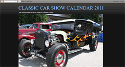 Desktop Screenshot of carshowcalendar.blogspot.com